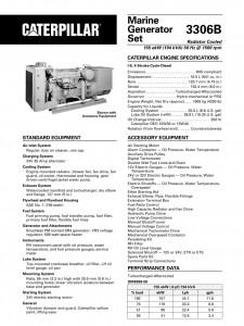 CAT 3306 Engine General Specification